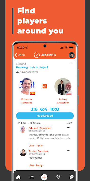 Liga App zrzut ekranu 1