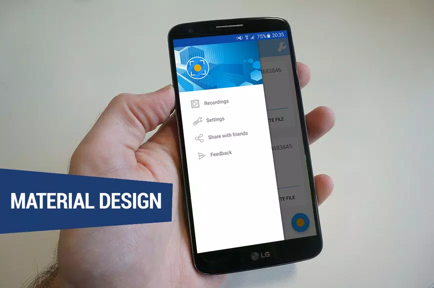 ภาพหน้าจอ REC HD Screen Recorder No-Root 4