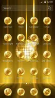 Golden Disco Vintage Theme Screenshot 3