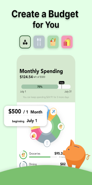 Cashew—Expense Budget Tracker zrzut ekranu 1