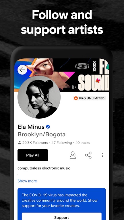 SoundCloud: Play Music & Songs Screenshot 2