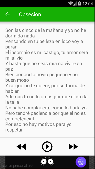 Aventura - Dile Al Amor Screenshot 3