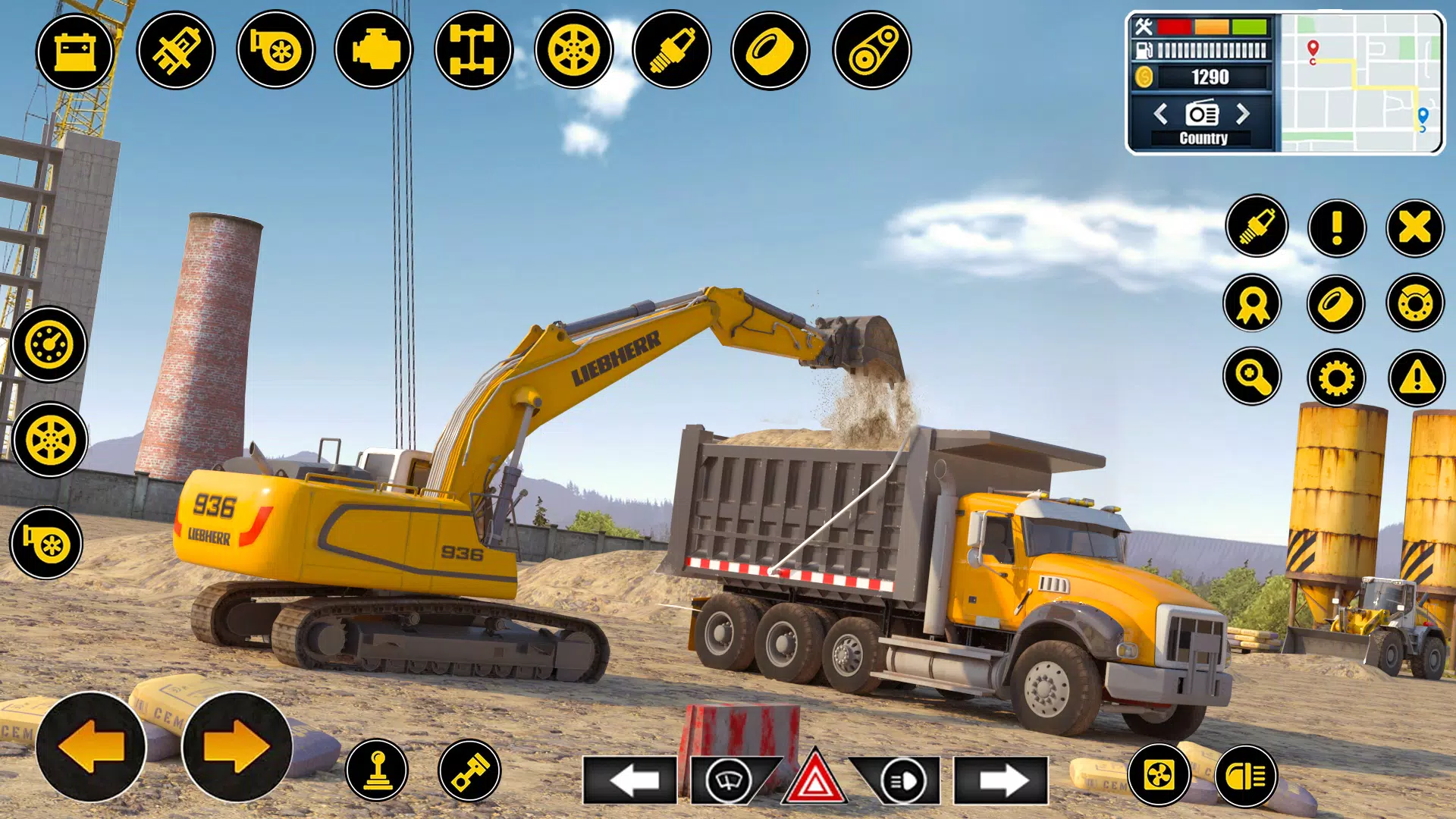 3D City Road Construction Game Screenshot 1