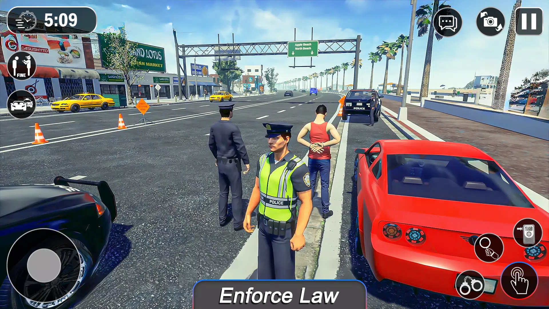 Border Petrol Police Games 3D スクリーンショット 2