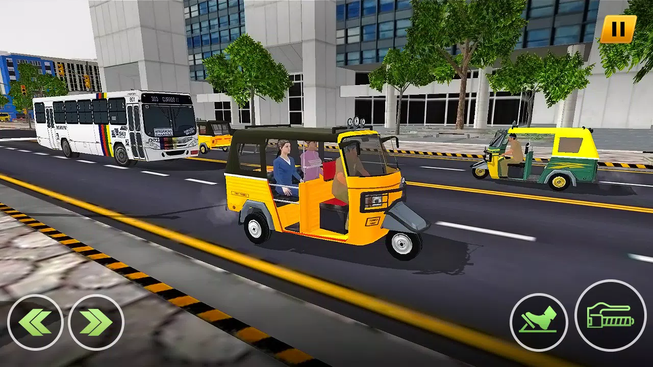 Tuk Tuk Rickshaw Auto Driving screenshot 2