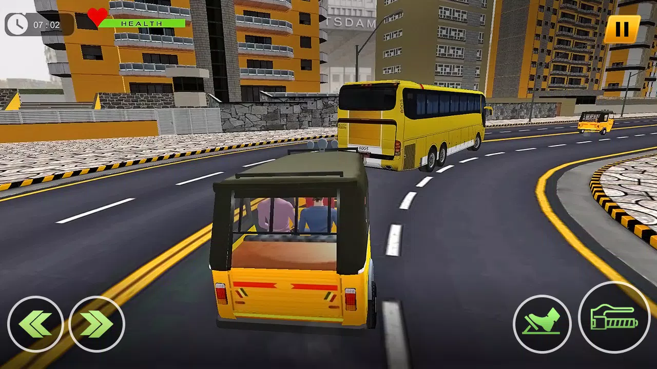 Tuk Tuk Rickshaw Auto Driving screenshot 4