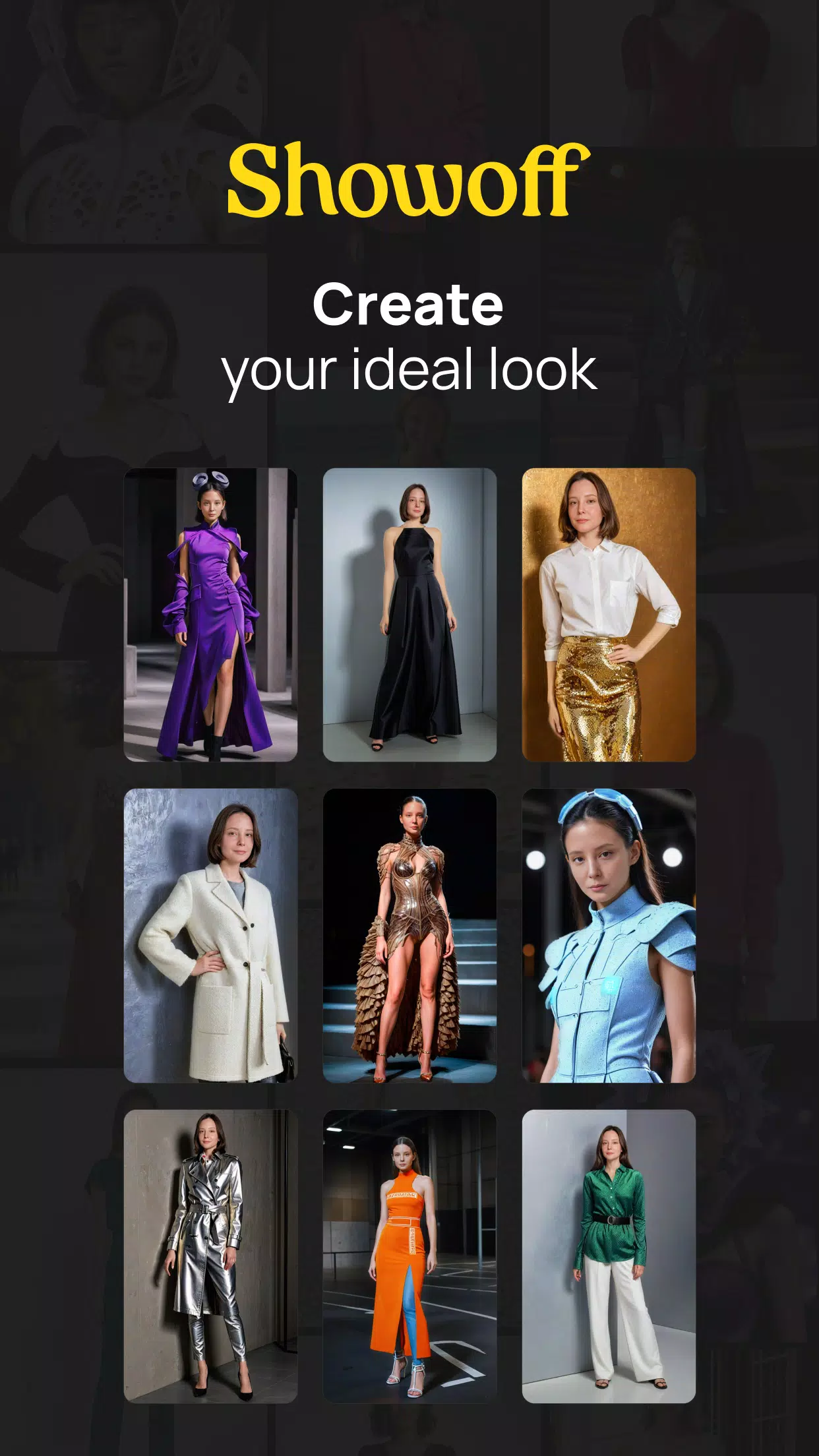 Showoff: create an ideal look Screenshot 1