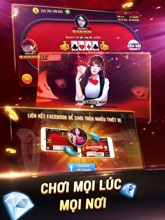 KPlay - Tiến Lên Miền Nam - Danh Bai Online Ảnh chụp màn hình 3