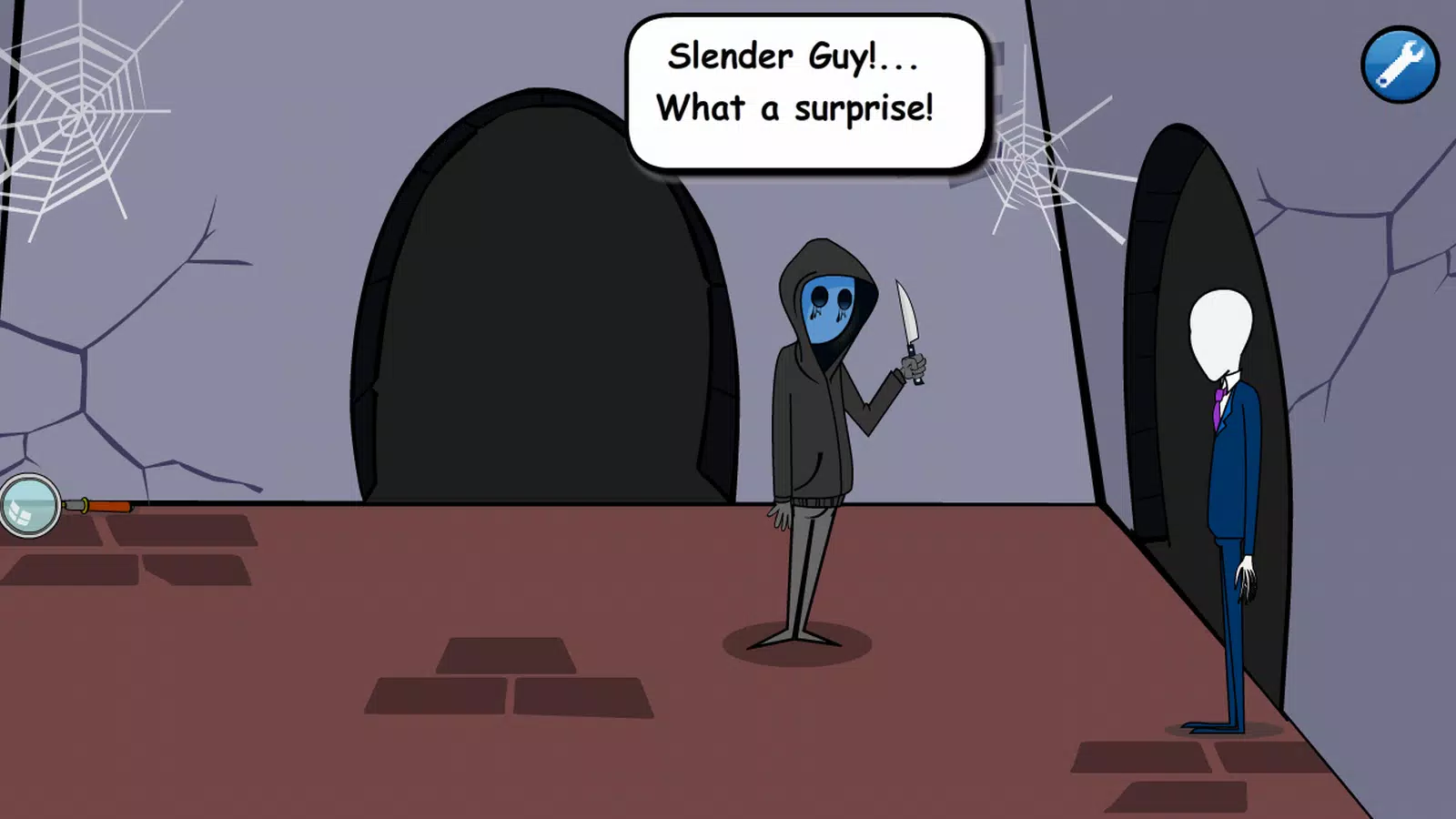 Slender Guy Saw Trap captura de pantalla 4
