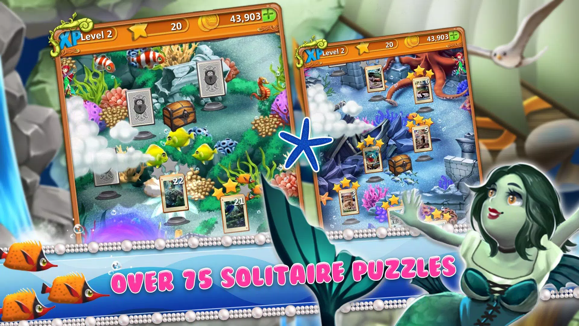 Solitaire Titan Adventure – Lo ảnh chụp màn hình 3