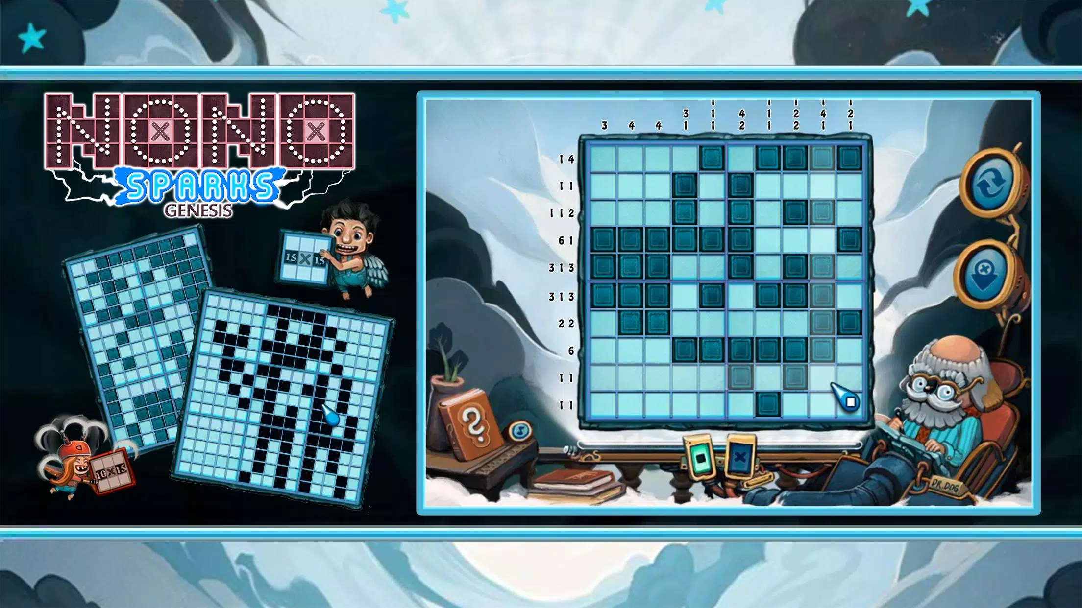 NoNoSparks: Genesis - Picross Screenshot 2