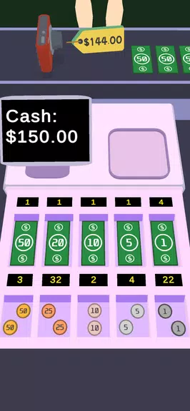 Cashier games - Cash register captura de pantalla 2