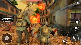 ภาพหน้าจอ World War Army: War Mission 4