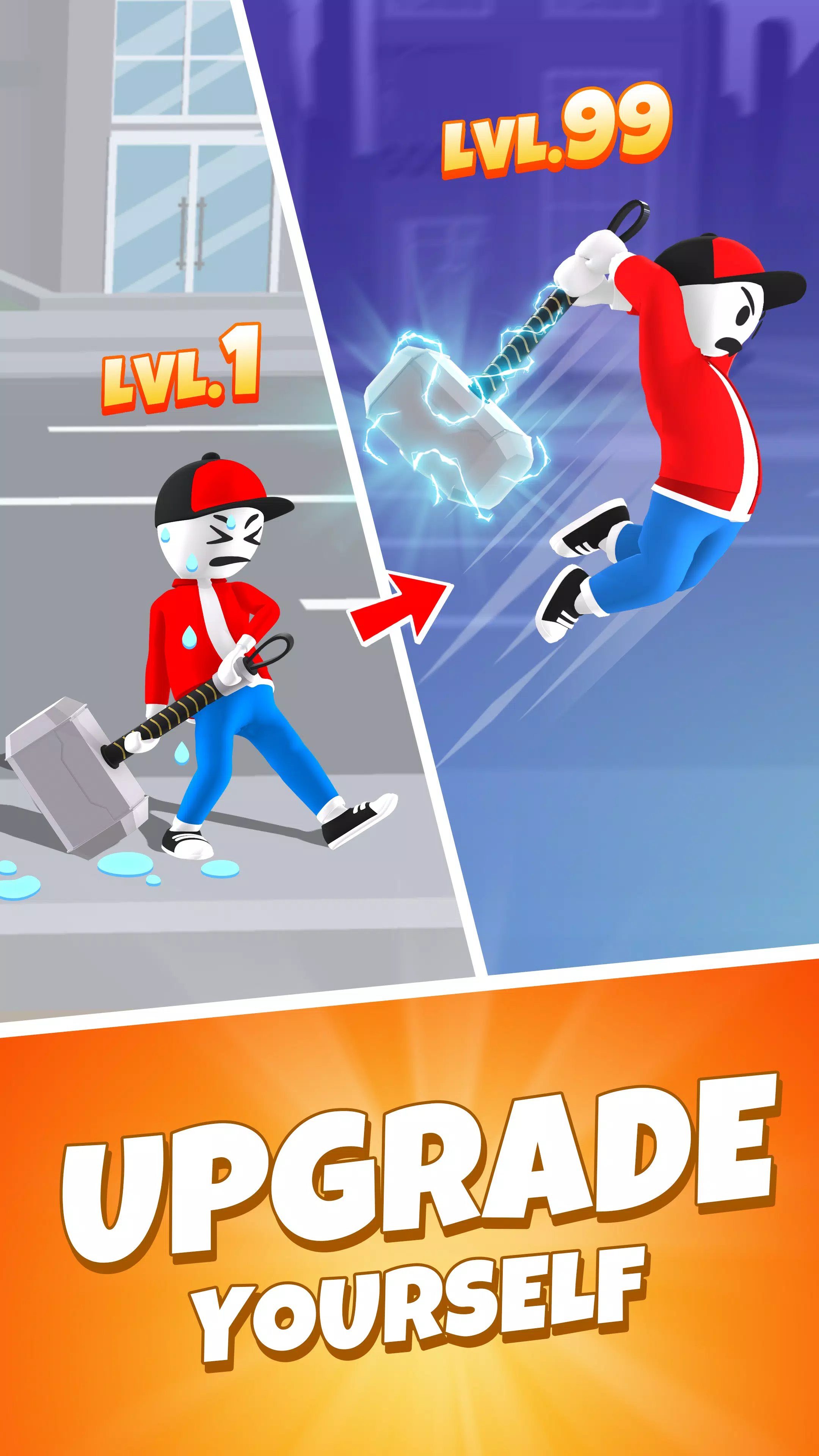 Merge Fighting: Hit Fight Game ekran görüntüsü 3