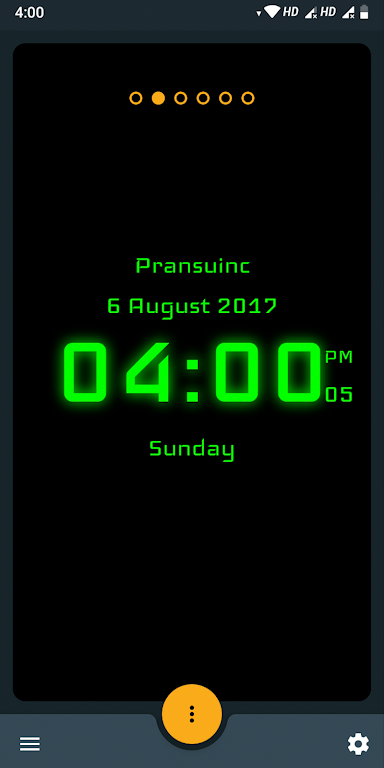 Digital Clock Screenshot 3