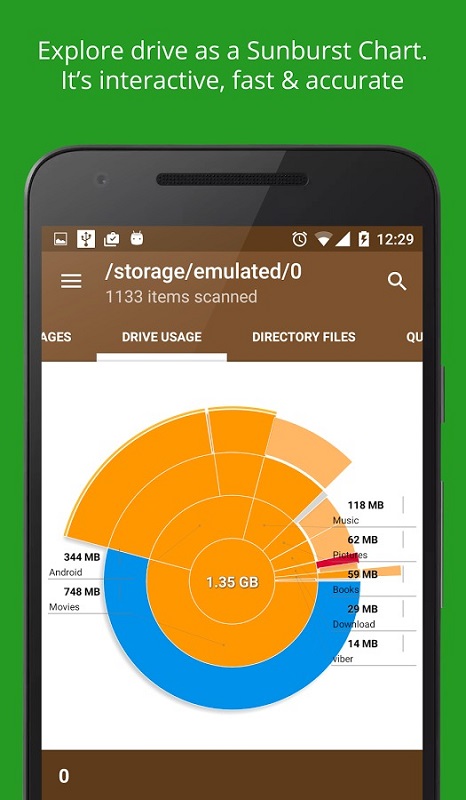 Storage Analyzer & Disk Usage应用截图第2张