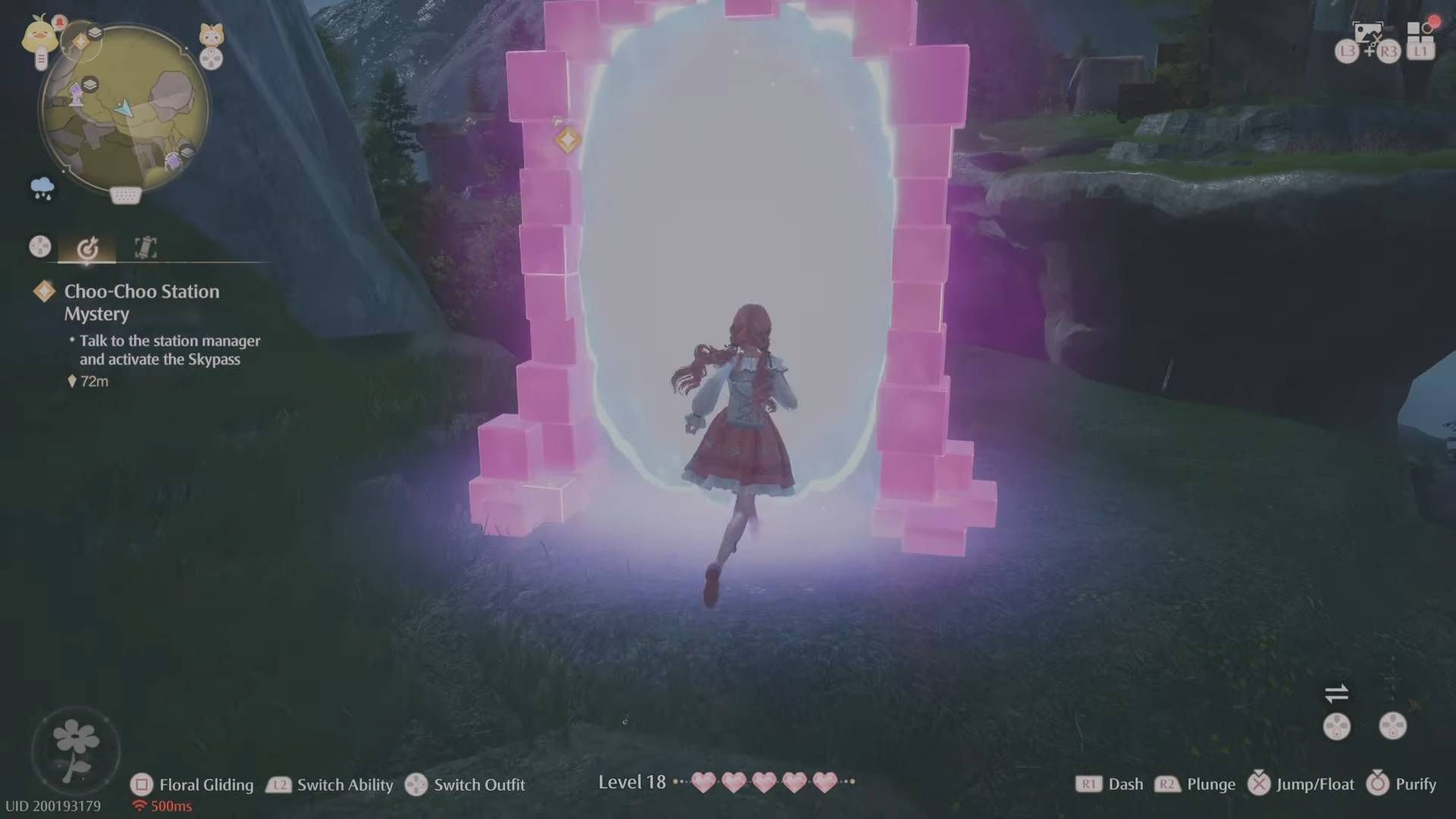 Infinity Nikki：Choo-Choo站附近的Curio域挑戰（如何找到通往Whimstar的路徑)