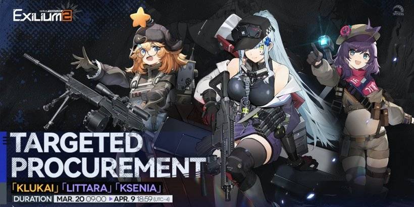 Aphelion Update para sa Frontline ng Mga Batang Babae 2: Ang Exilium ay nagdadala ng mga bagong piling tao at freebies