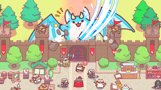 Brave Cats Idle Adventure screenshot 2