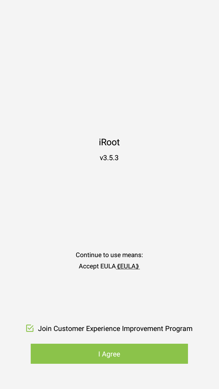 iRoot экрана 1