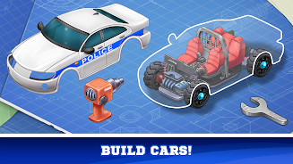 ภาพหน้าจอ Kids Cars Games build a truck 2