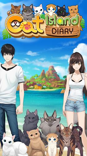 Cat Island Diary~Happy Match 3 スクリーンショット 1