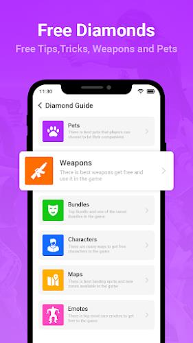 Get Daily Diamonds FFF Tips Capture d’écran1