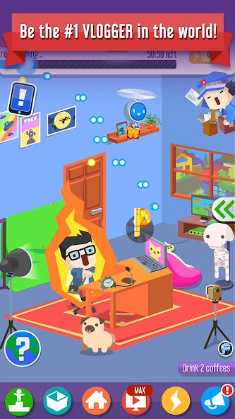 Vlogger Go Viral: Tuber Life Mod 스크린샷 4