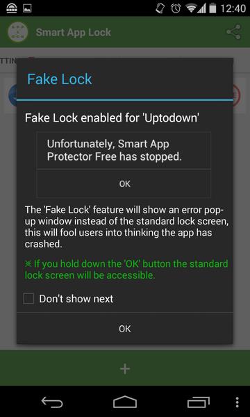 Smart App Lock ảnh chụp màn hình 3