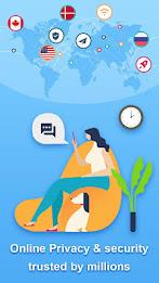 Speedy Quark VPN - 브이피엔 Master 스크린 샷 1