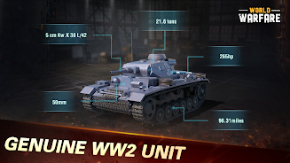 World Warfare:WW2 tactic game ảnh chụp màn hình 3