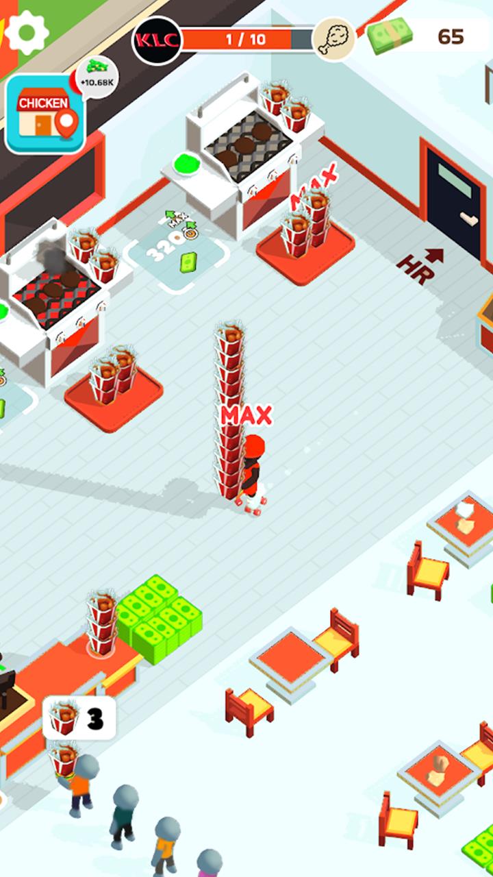 Idle Chicken- Restaurant Games экрана 2