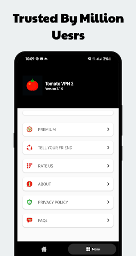 Tomato VPN screenshot 2