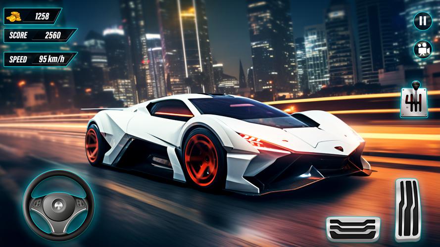 Highway Car Racing: Car Games ảnh chụp màn hình 1