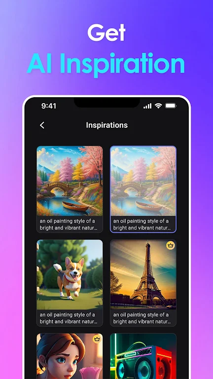 Vivid AI: AI Image Generator экрана 3