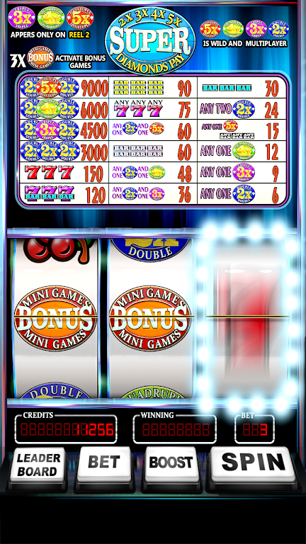 Free Super Diamonds Pay Slots屏幕截圖3