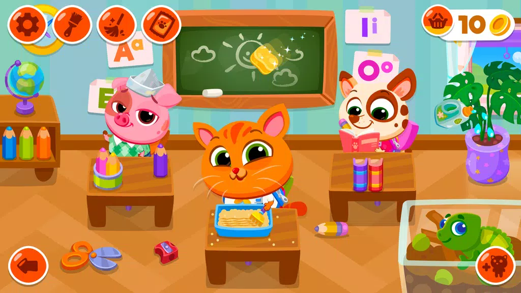 Bubbu School - My Virtual Pets ảnh chụp màn hình 1