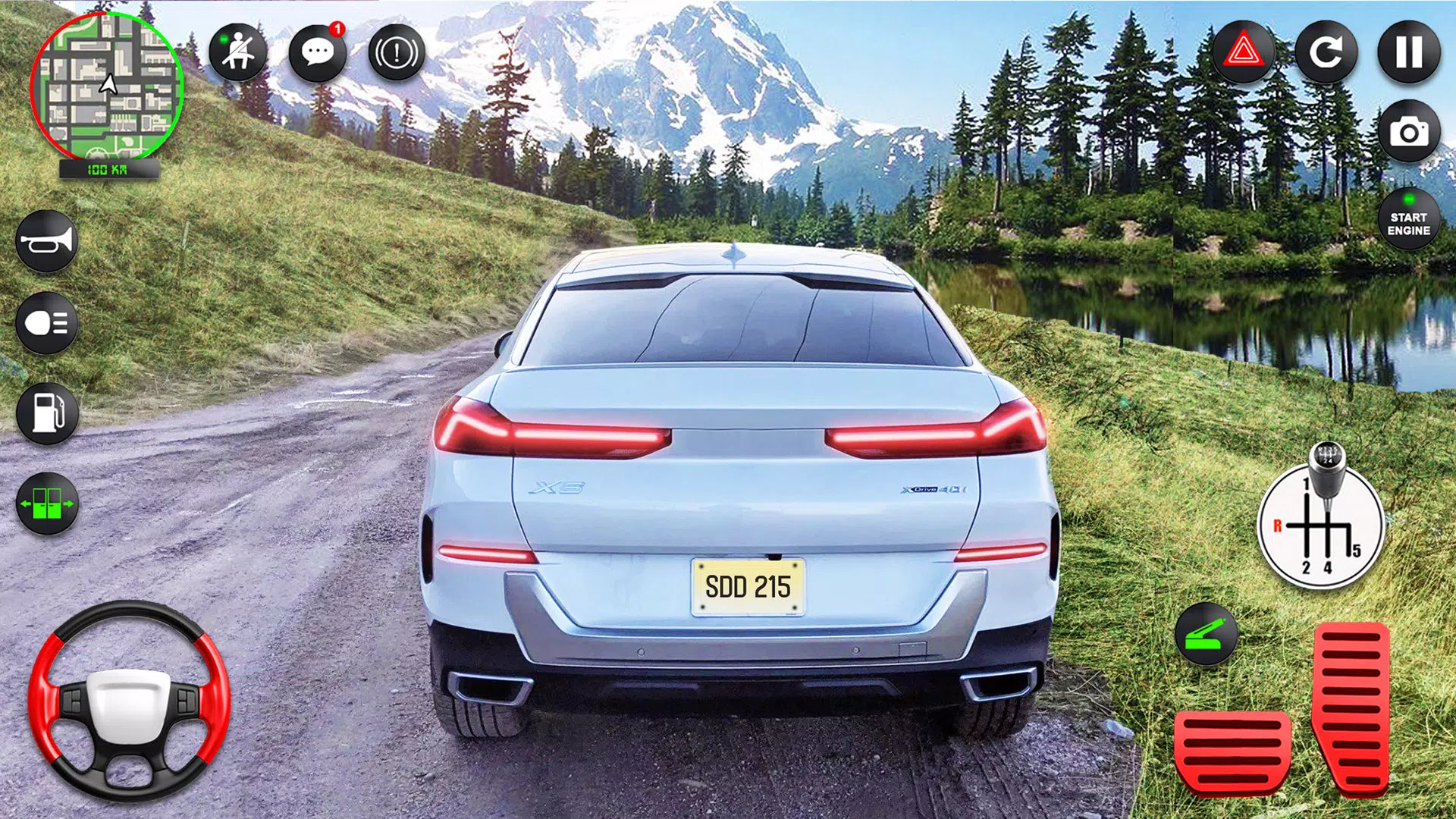 BMW Car Games Simulator 3D ekran görüntüsü 3