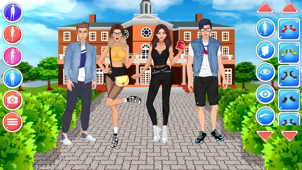 ภาพหน้าจอ College Sport Team Makeover 2