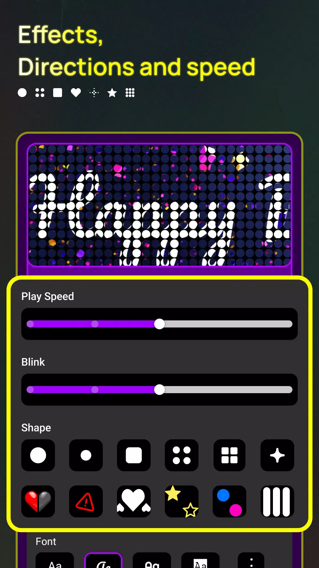 LED Scroller, LED Banner Neon 스크린 샷 2