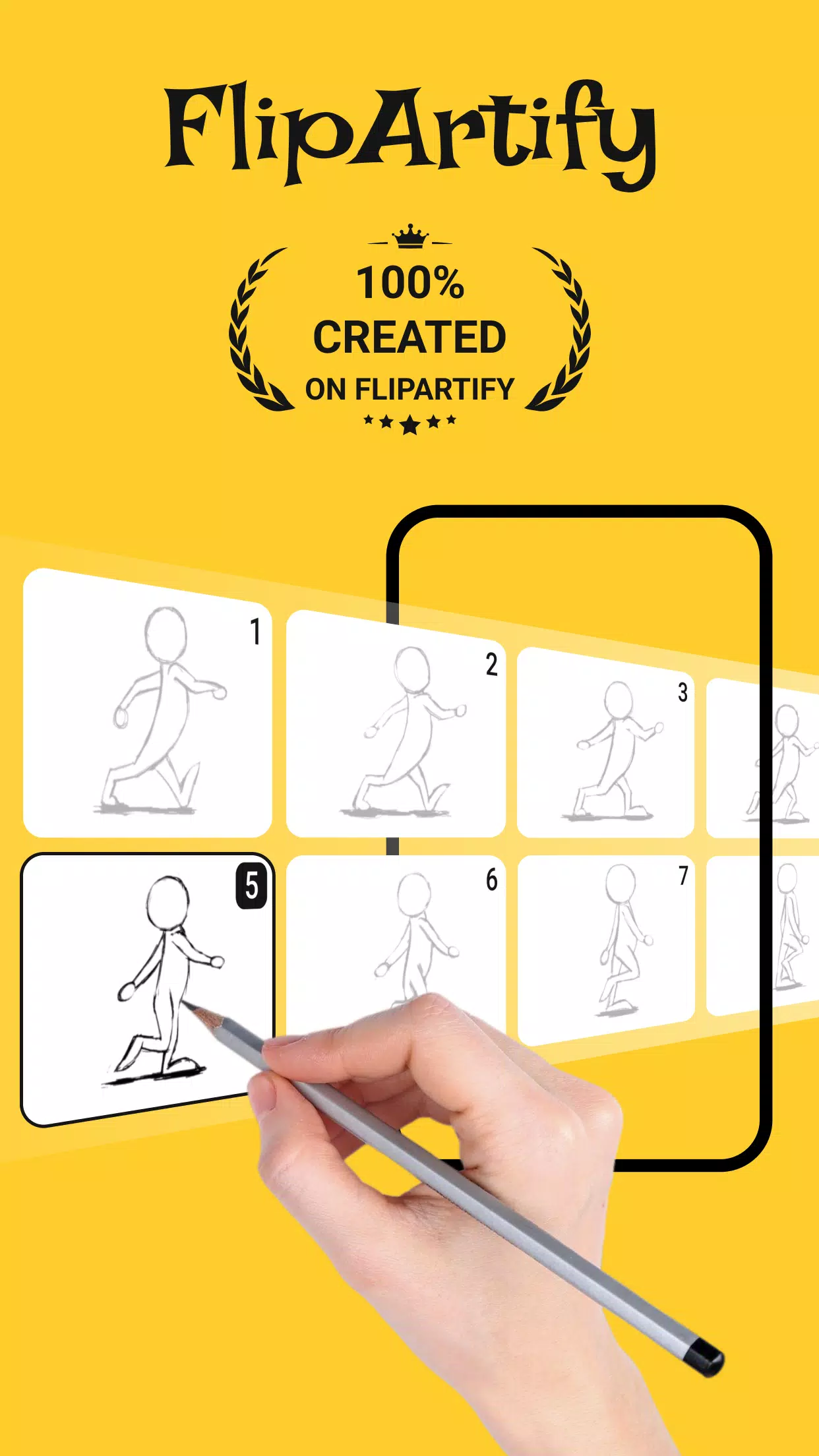 FlipArtify - 2D Draw Animation स्क्रीनशॉट 1