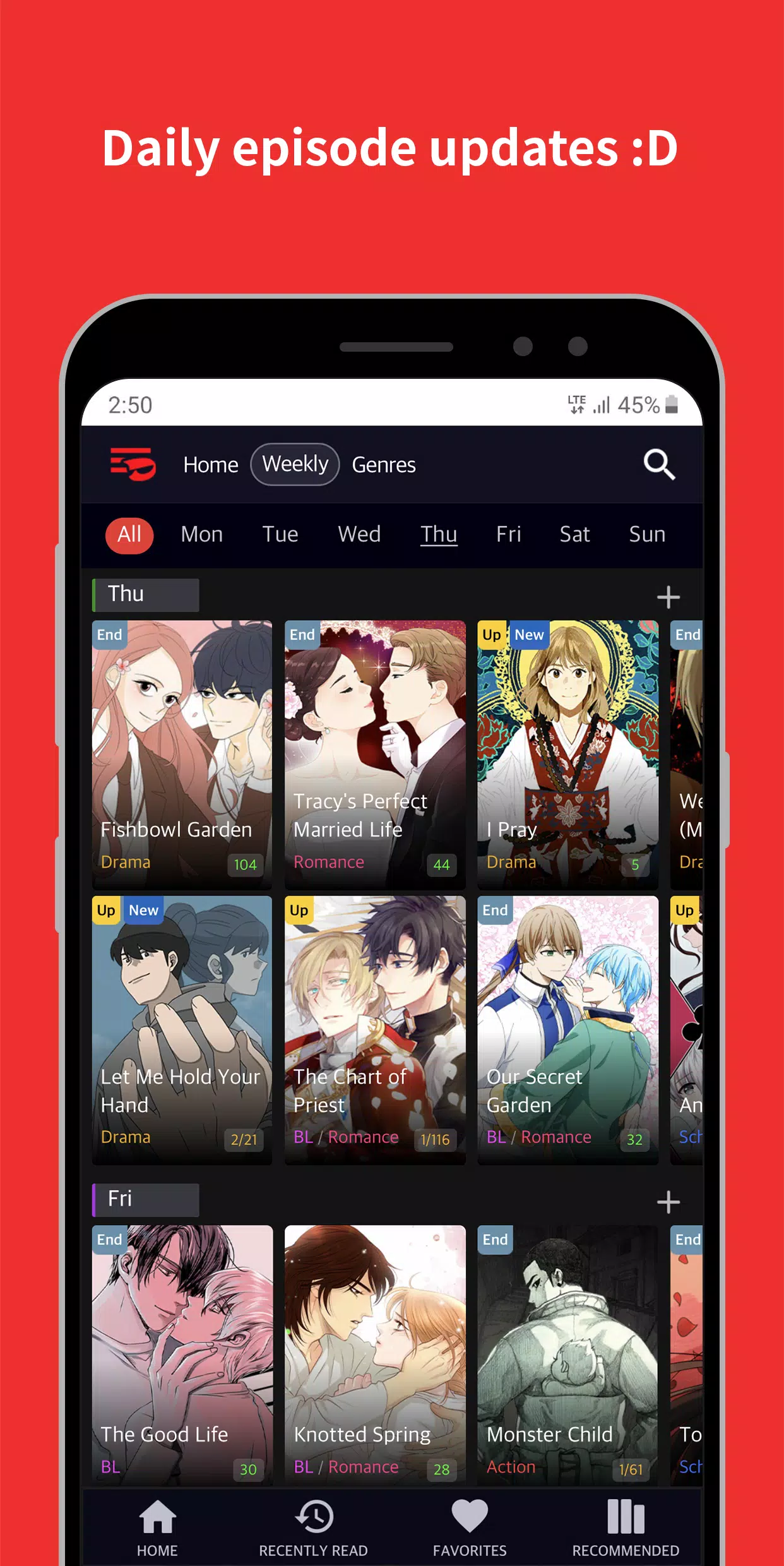 Toomics - Read Premium Comics Screenshot 3