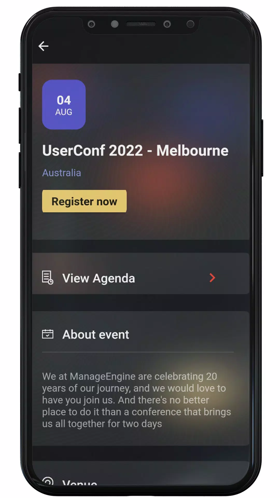 ManageEngine Events屏幕截圖4