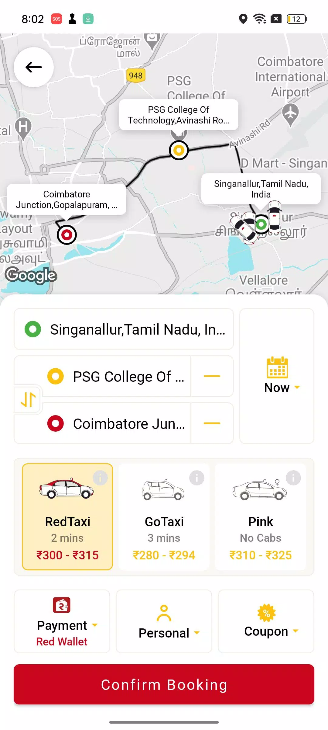 Red Taxi Screenshot 3