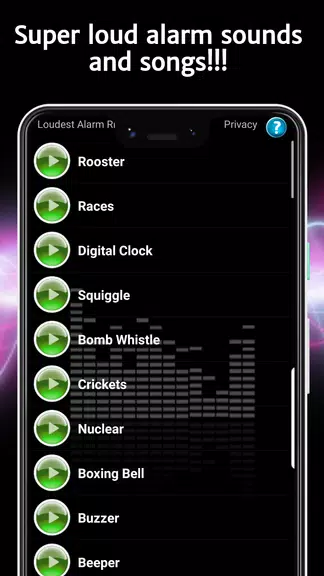 Loudest Alarm Ringtones Capture d'écran 1