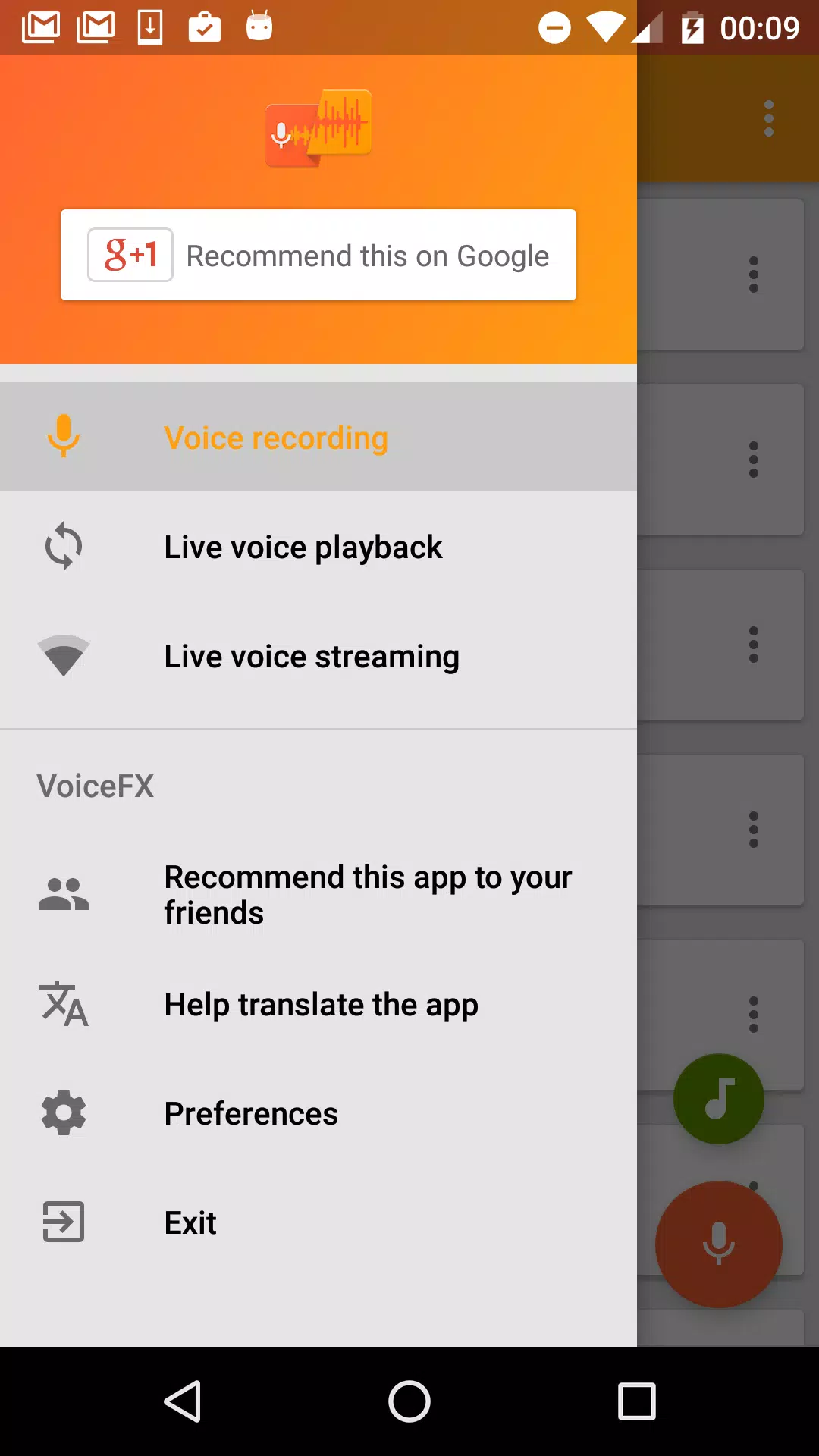 VoiceFX Screenshot 2