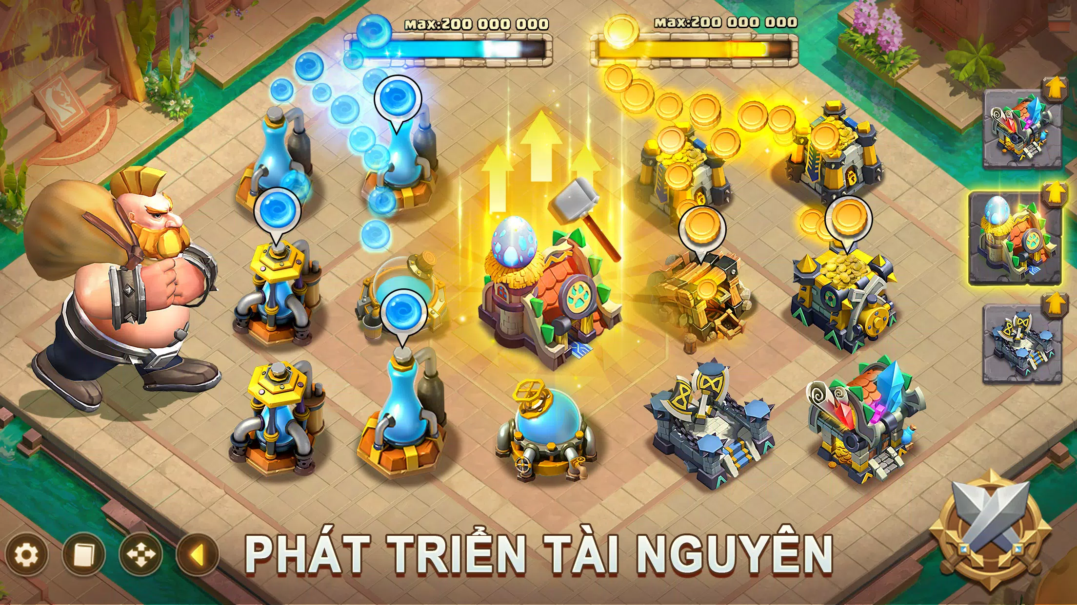 CastleClash:Quyết Chiến-Gamota屏幕截圖2