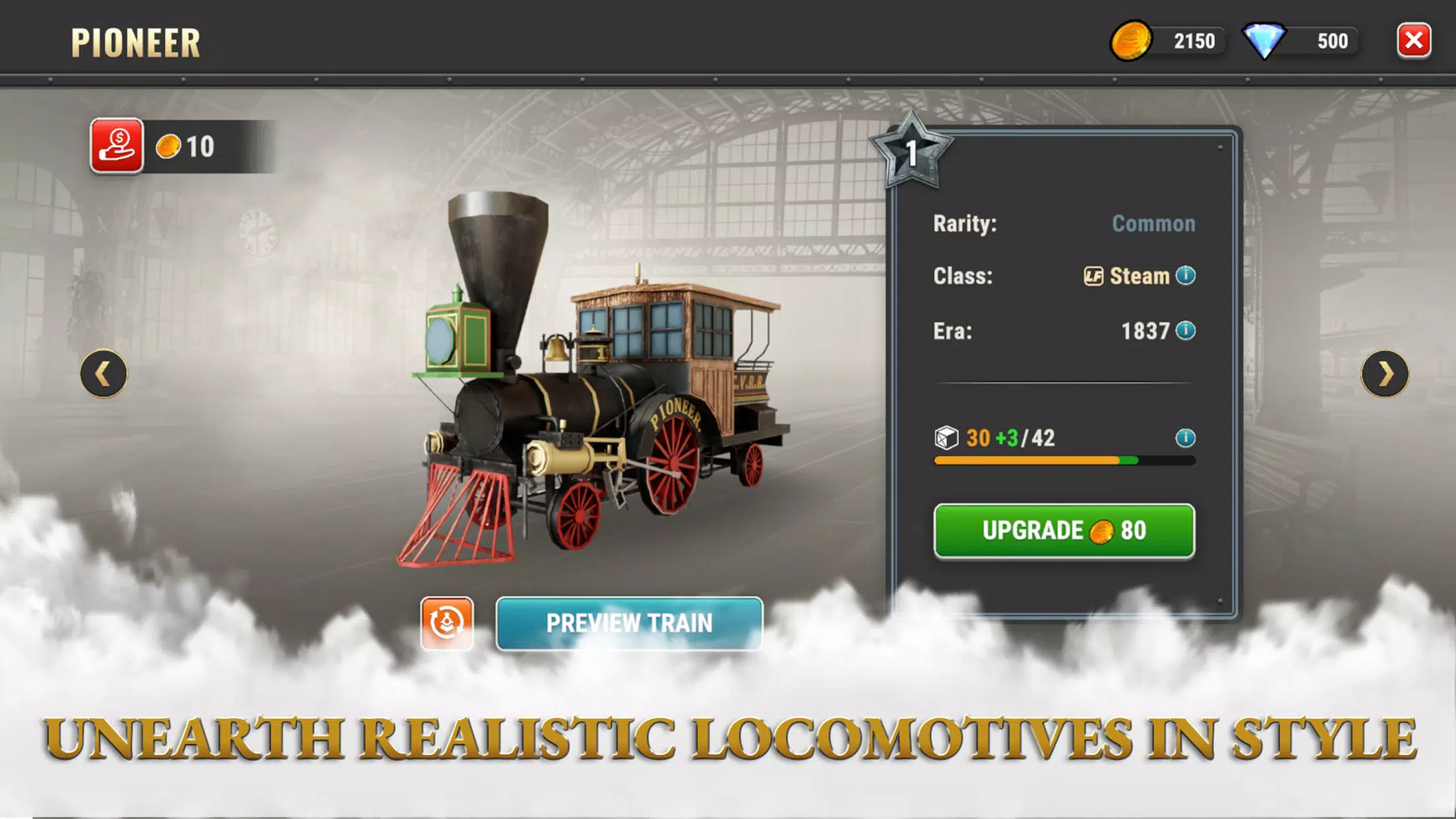 Train King Tycoon zrzut ekranu 1