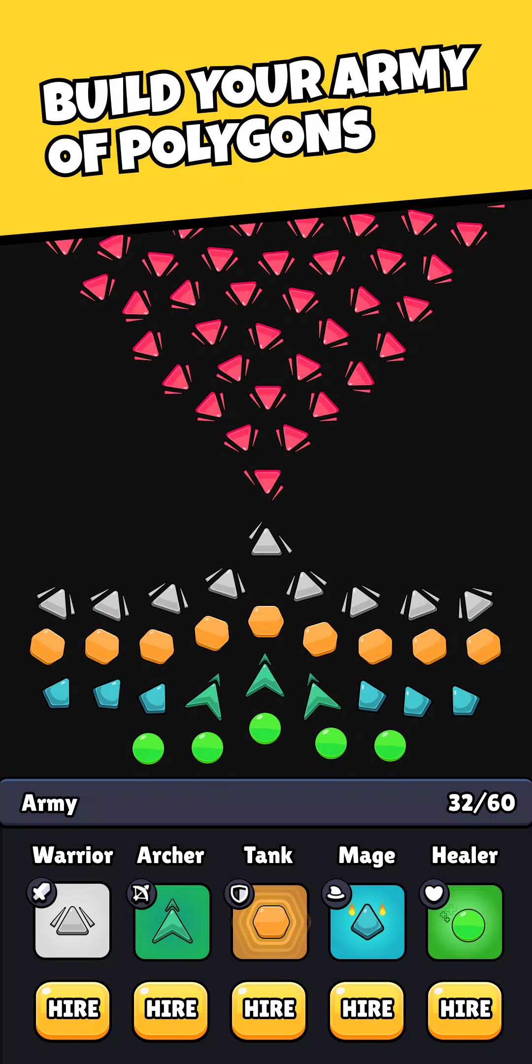 Idle Poly Battleスクリーンショット1