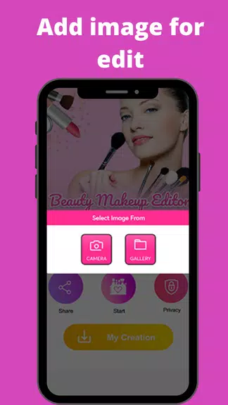 Beauty makeup Photo Editor screenshot 1